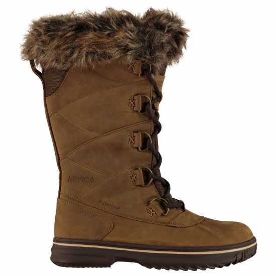 Дамски ботуши Nevica Дамски Апрески Vail Ladies Snow Boots Brown Nevica Дамски Апрески Vail Ladies Snow Boots Brown Дамски ботуши