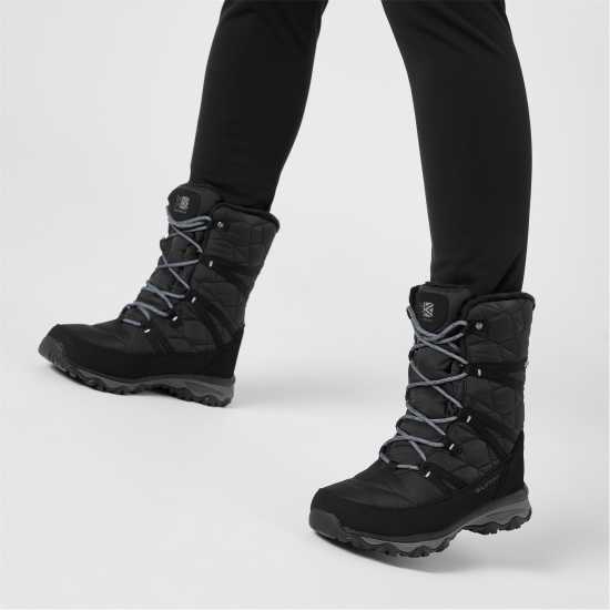 Мъжки Апрески Karrimor St Mortiz 2 Womens Snow Boots Black Дамски туристически обувки