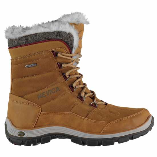 Дамски ботуши Nevica Дамски Апрески Meribel Ladies Snow Boots Tan Nevica Дамски Апрески Meribel Ladies Snow Boots Tan Дамски ботуши