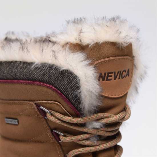 Дамски ботуши Nevica Дамски Апрески Meribel Ladies Snow Boots Tan Nevica Дамски Апрески Meribel Ladies Snow Boots Tan Дамски ботуши