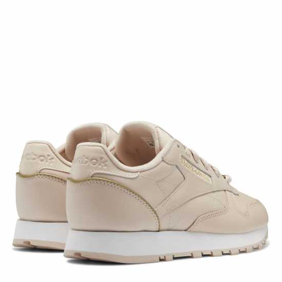 Reebok Classic Leather Shoes Pink/White Дамски маратонки