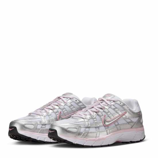 Nike P-6000 Shoes Womens Сребристо розово 