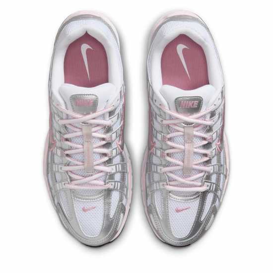 Nike P-6000 Shoes Womens Сребристо розово 