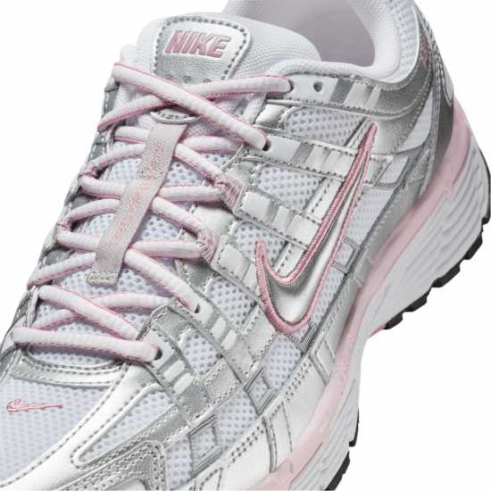 Nike P-6000 Shoes Womens Сребристо розово 