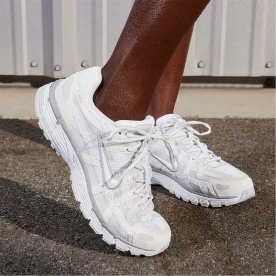 Nike P-6000 Shoes Womens Triple White 