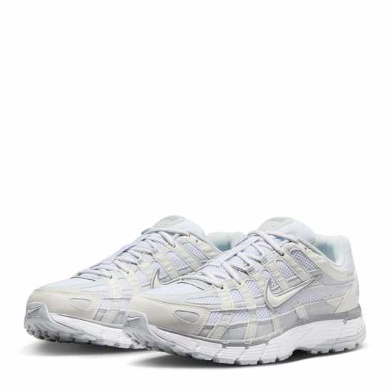 Nike P-6000 Shoes Womens Triple White 