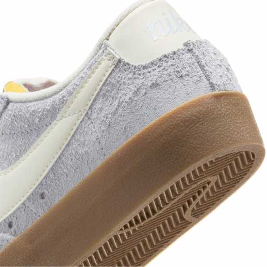 Nike Ниски Маратонки Blazer Low Trainers Womens Сиво/Бяло/Гума Nike Ниски Маратонки Blazer Low Trainers Womens Сиво/Бяло/Гума