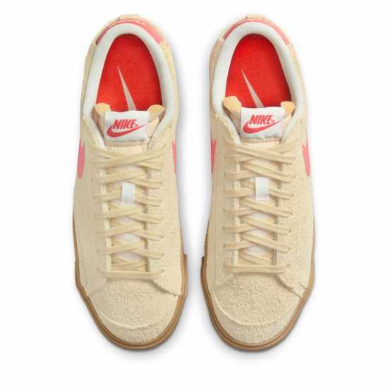 Nike Ниски Маратонки Blazer Low Trainers Womens Зелено/Жълто/Бяло 