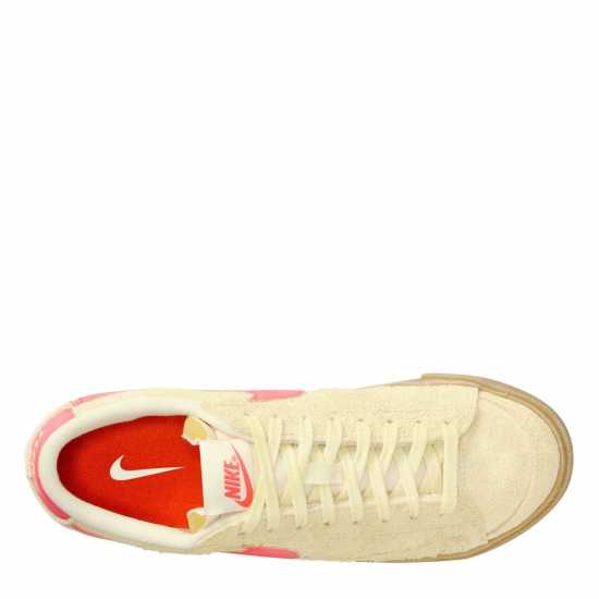 Nike Ниски Маратонки Blazer Low Trainers Womens Зелено/Жълто/Бяло 