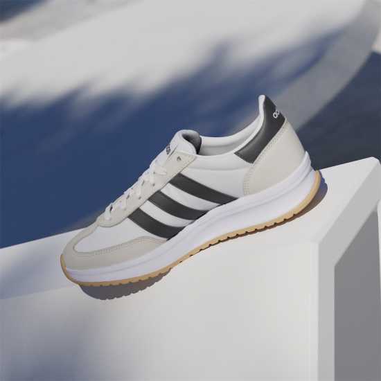 Adidas Run 70S 2.0 Low-Top Trainers Womens Бяло/Черно Дамски маратонки