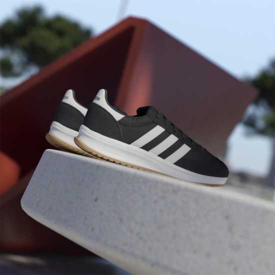 Adidas Run 70S 2.0 Low-Top Trainers Womens Черно/Бяло/Гума Дамски маратонки