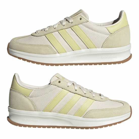 Дамски маратонки Adidas Run 70S 2.0 Low-Top Trainers Womens Жълто/Бяло/Гума Adidas Run 70S 2.0 Low-Top Trainers Womens Жълто/Бяло/Гума Дамски маратонки