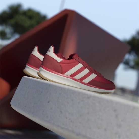 Adidas Run 70S 2.0 Low-Top Trainers Womens Red/White Дамски маратонки
