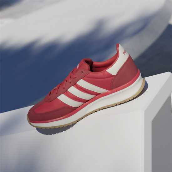 Adidas Run 70S 2.0 Low-Top Trainers Womens Red/White Дамски маратонки