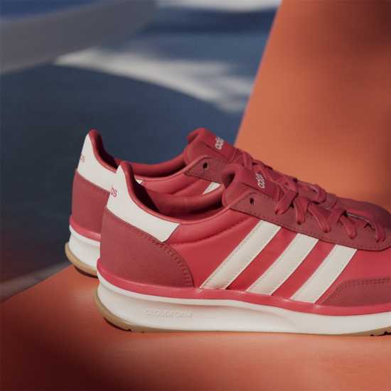 Adidas Run 70S 2.0 Low-Top Trainers Womens Red/White Дамски маратонки