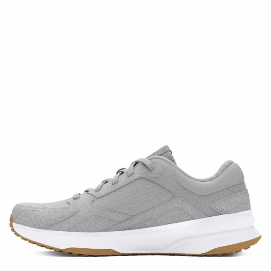Under Armour Edge Suede Low-Top Trainers Сиво/Бяло/Гума Under Armour Edge Suede Low-Top Trainers Сиво/Бяло/Гума