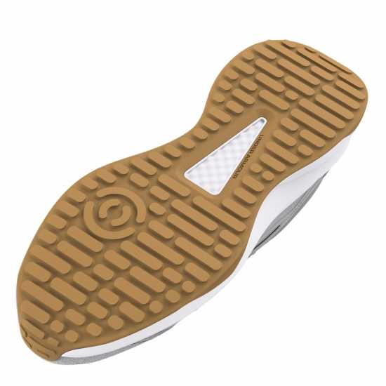 Under Armour Edge Suede Low-Top Trainers Сиво/Бяло/Гума Under Armour Edge Suede Low-Top Trainers Сиво/Бяло/Гума