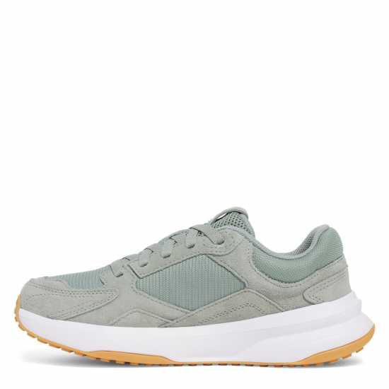 Under Armour Edge Suede Low-Top Trainers Силициево зелено 