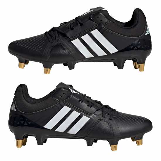 Adidas Rs15 Avaglide Womens Soft Ground Rugby Boots Черно/Бяло Adidas Rs15 Avaglide Womens Soft Ground Rugby Boots Черно/Бяло