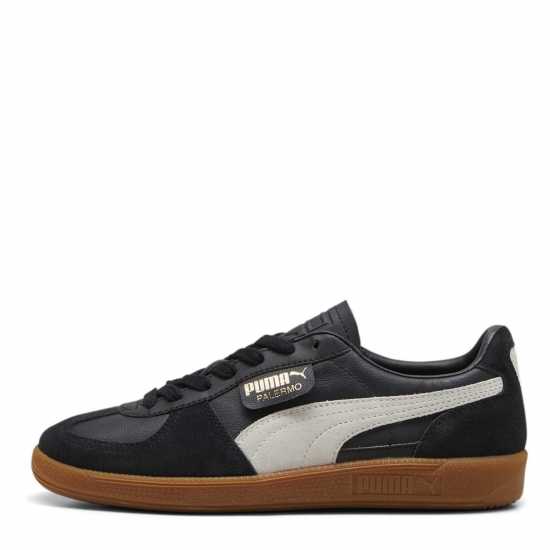 Puma Мъжки Маратонки Palermo Womens Trainers Черно/Бяло/Гума Puma Мъжки Маратонки Palermo Womens Trainers Черно/Бяло/Гума