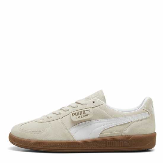 Puma Мъжки Маратонки Palermo Womens Trainers Алпийска сняг Puma Мъжки Маратонки Palermo Womens Trainers Алпийска сняг