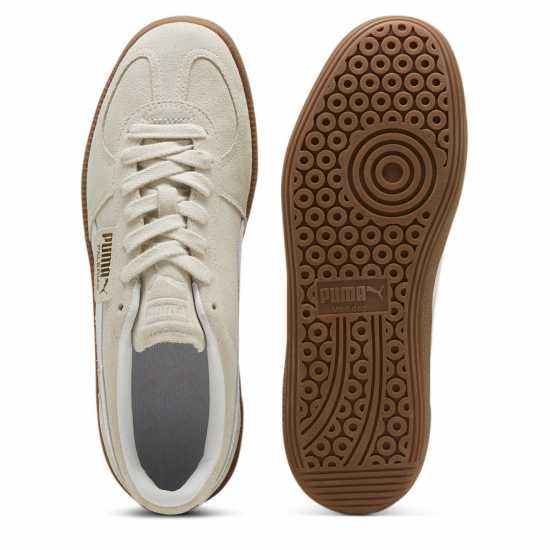 Puma Мъжки Маратонки Palermo Womens Trainers Алпийска сняг Puma Мъжки Маратонки Palermo Womens Trainers Алпийска сняг