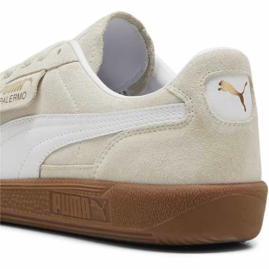 Puma Мъжки Маратонки Palermo Womens Trainers Алпийска сняг Puma Мъжки Маратонки Palermo Womens Trainers Алпийска сняг