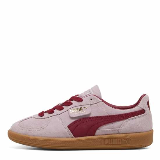 Puma Мъжки Маратонки Palermo Womens Trainers Розово/Червено/Гума Puma Мъжки Маратонки Palermo Womens Trainers Розово/Червено/Гума