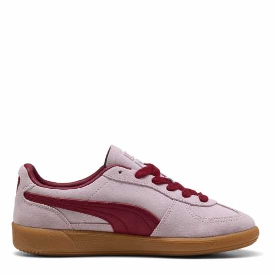 Puma Мъжки Маратонки Palermo Womens Trainers Розово/Червено/Гума Puma Мъжки Маратонки Palermo Womens Trainers Розово/Червено/Гума