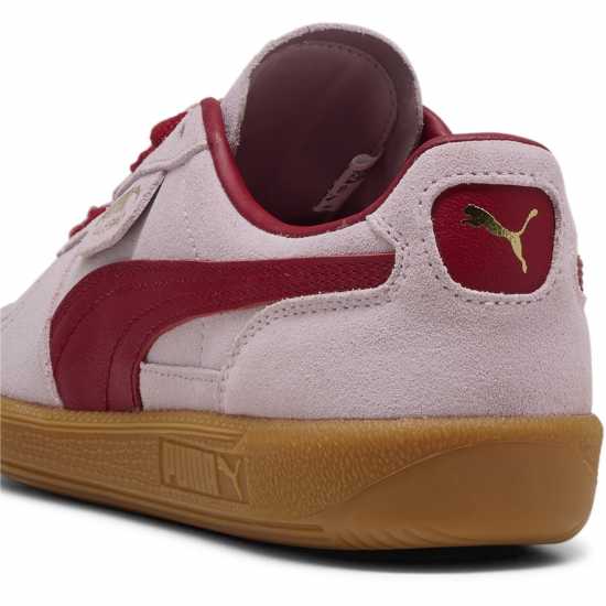 Puma Мъжки Маратонки Palermo Womens Trainers Розово/Червено/Гума Puma Мъжки Маратонки Palermo Womens Trainers Розово/Червено/Гума