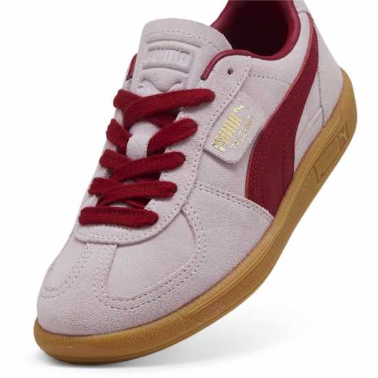 Puma Мъжки Маратонки Palermo Womens Trainers Розово/Червено/Гума Puma Мъжки Маратонки Palermo Womens Trainers Розово/Червено/Гума