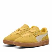 Puma Мъжки Маратонки Palermo Womens Trainers Жълто/Бяло/Гума 