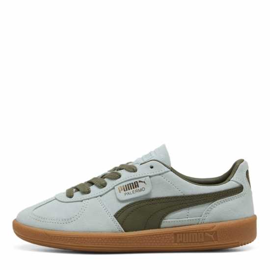 Puma Мъжки Маратонки Palermo Womens Trainers Зелено/Гума 