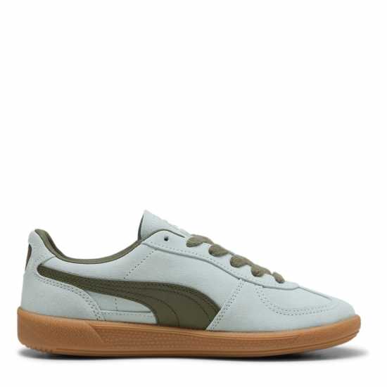 Puma Мъжки Маратонки Palermo Womens Trainers Зелено/Гума 