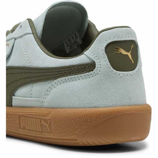 Puma Мъжки Маратонки Palermo Womens Trainers Зелено/Гума 