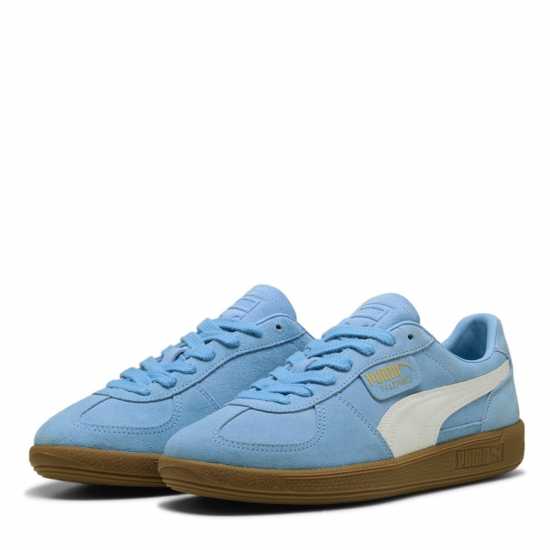 Puma Мъжки Маратонки Palermo Womens Trainers Син/Бял/Гума Puma Мъжки Маратонки Palermo Womens Trainers Син/Бял/Гума