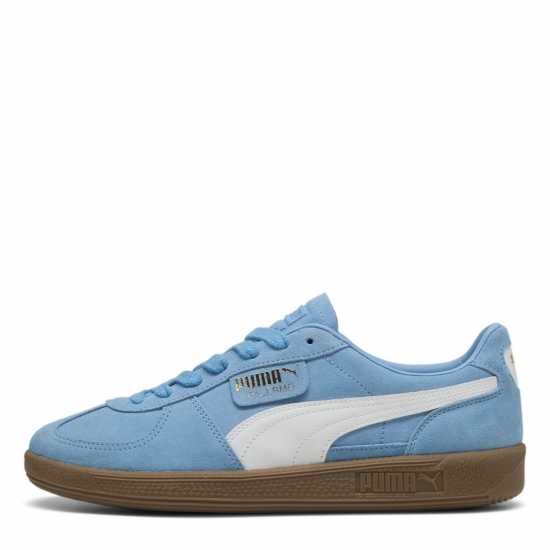 Puma Мъжки Маратонки Palermo Womens Trainers Син/Бял/Гума Puma Мъжки Маратонки Palermo Womens Trainers Син/Бял/Гума