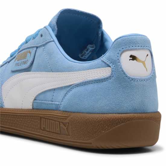 Puma Мъжки Маратонки Palermo Womens Trainers Син/Бял/Гума Puma Мъжки Маратонки Palermo Womens Trainers Син/Бял/Гума