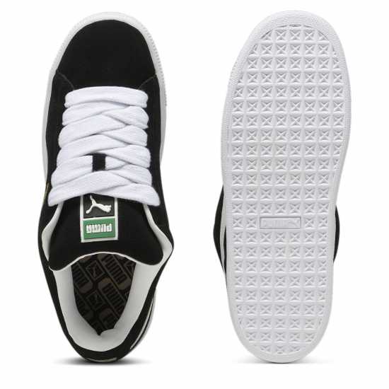 Puma Мъжки Маратонки Suede Xl Womens Trainers Черно/Бяло Дамски маратонки