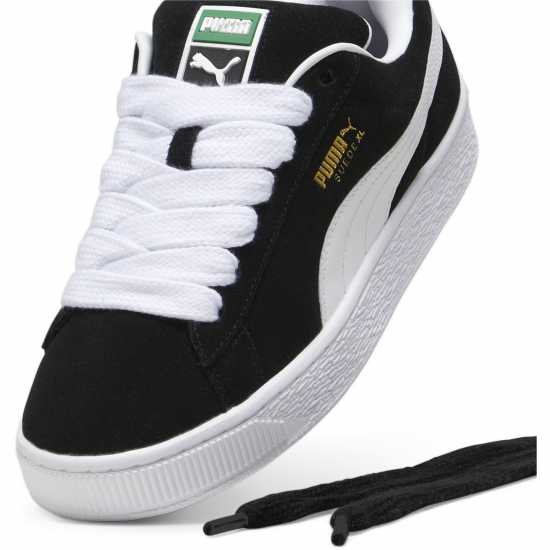 Puma Мъжки Маратонки Suede Xl Womens Trainers Черно/Бяло Дамски маратонки