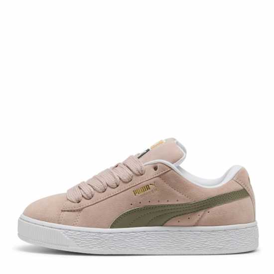 Puma Мъжки Маратонки Suede Xl Womens Trainers Розово/Бяло Дамски маратонки