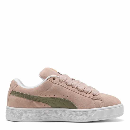 Puma Мъжки Маратонки Suede Xl Womens Trainers Розово/Бяло Дамски маратонки