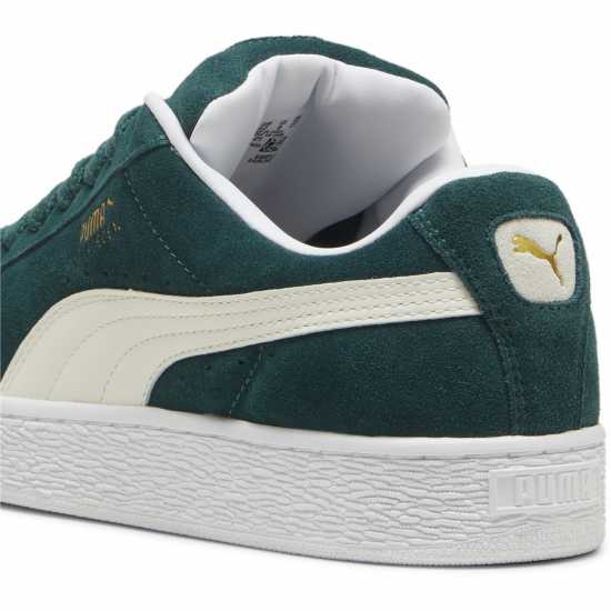 Puma Мъжки Маратонки Suede Xl Womens Trainers Зелено/Бяло Дамски маратонки
