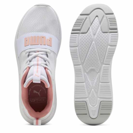 Puma Ниски Спортни Обувки Wired 2 Low Top Trainers Womens Бяло/Розово 