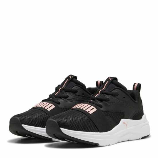 Puma Ниски Спортни Обувки Wired 2 Low Top Trainers Womens Черно/Розово 