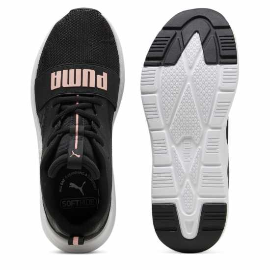 Puma Ниски Спортни Обувки Wired 2 Low Top Trainers Womens Черно/Розово 