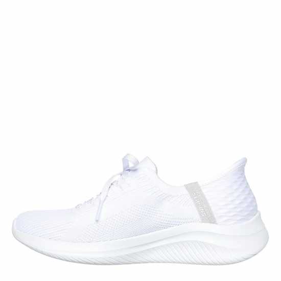 Skechers Slip On Runners Бял/Светло сив 