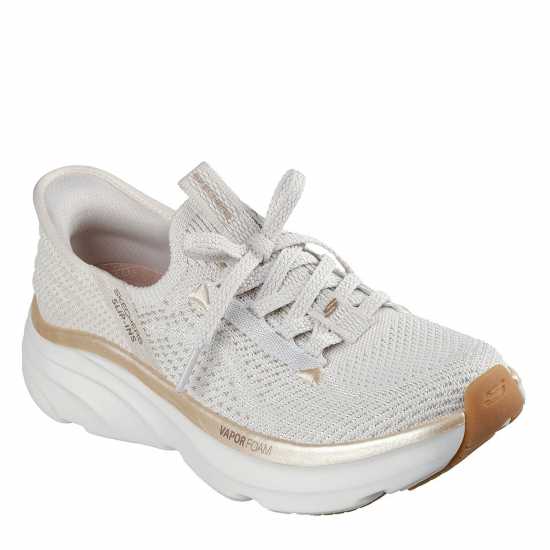 Skechers D Lux Vapor Runners Бяло/Злато 