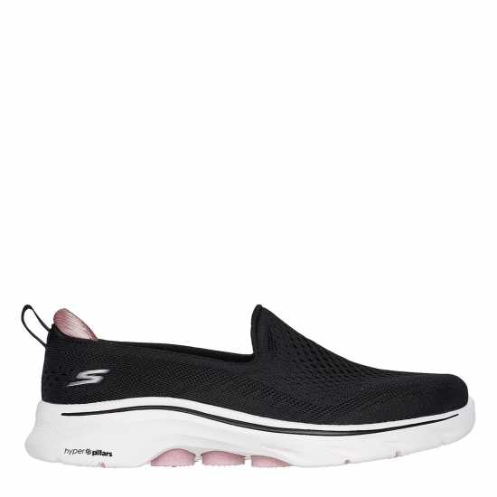 Skechers Мъжки Маратонки Hyper Womens Trainers Черно/Розово 