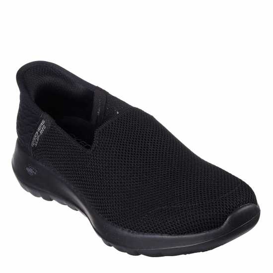 Skechers Go Walk Joy Vela Slip On Runners Womens Черно 